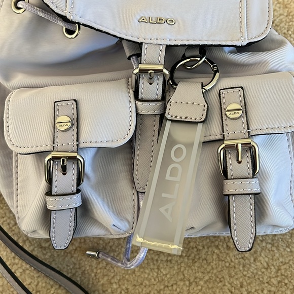 Aldo Lavender Mini Backpack NWOT - Picture 3 of 7